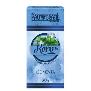 Gel Beijável Kero + Ice Menta PAU BRASIL