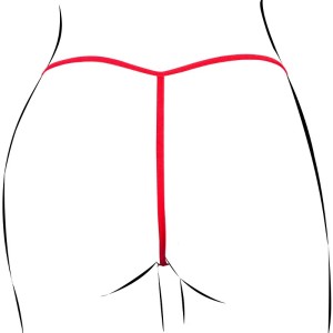 Rosa Perfumada com Calcinha Vermelha PAU BRASIL