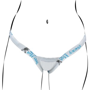 CALCINHA STRIPER BRANCA PAU BRASIL