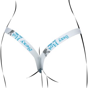 CALCINHA STRIPER BRANCA PAU BRASIL