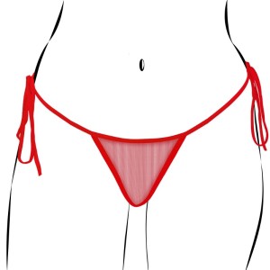 CALCINHA AVULSA VERMELHA PAU BRASIL