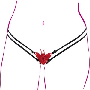 Micro Butterfly com Vibro  Vermelho PAU BRASIL