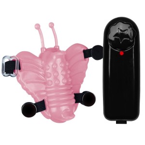 MICRO BUTTERFLY COM VIBRO ROSA PAU BRASIL