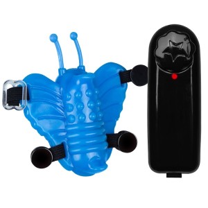 MICRO BUTTERFLY COM VIBRO AZUL PAU BRASIL