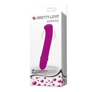 Mini Vibrador Ponto G com 10 Modos de Vibração PRETTY LOVE ANTONY
