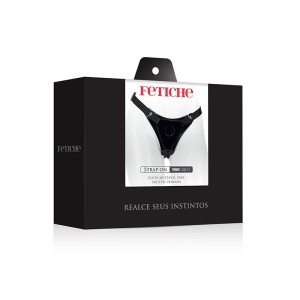 Cinta Strap On Vinil Ajust Rosa