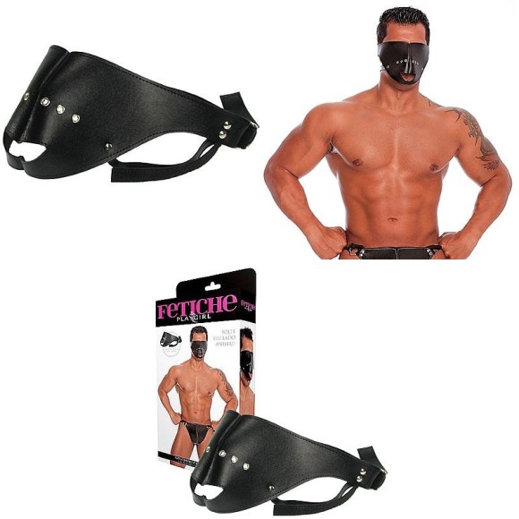 NOSEBAND COM VENDA FOCINHEIRA COM TAPA-OLHO