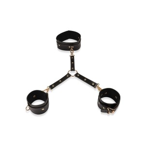Kit Bondage  Coleira com Suporte para Bracelete