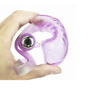Capa Para Dedos com Estimulador Clitoriano e Cápsula Vibratória