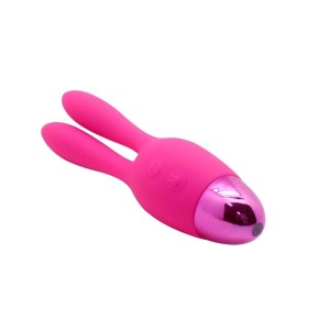 Vibrador Recarregável com Orelhas Vibratórias e 10 Modos de Vibração – APHRODISIA INDULGENCE DREAM BUNNY