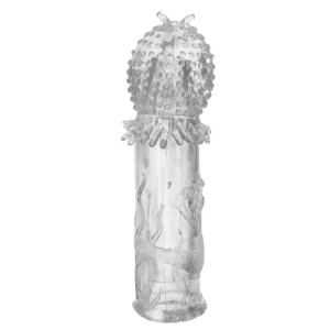 CAPA PENIANA REDONDA DETALHE SEREIA EM SILICONE