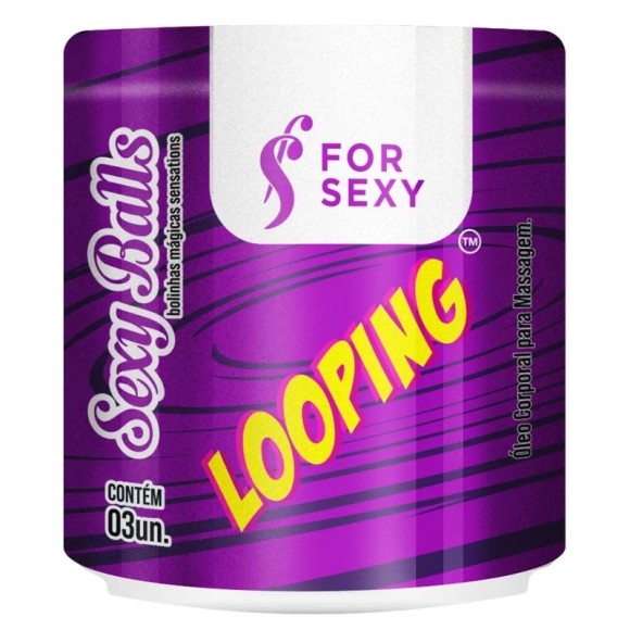 BOLINHAS SEXY BALLS LOOPING 3 UNIDADES FOR SEXY