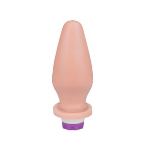 Plug Anal Grande Vibro  12,5 x 5,5 cm