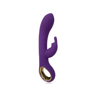 Vibrador Recarregável Ponto G com Auto Aquecimento e 10 Modos de Vibração