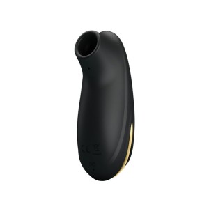 Estimulador Feminino Recarregável com Detalhes em Ouro 18 k e 7 Funções de Sucção