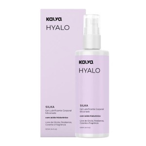 HYALO SILKA  Lubrificante Siliconado com ÁCIDO HIALURÔNICOL 120ml  KALYA